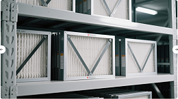 V 型密褶式高效过滤器在空气净化系统中的应用​