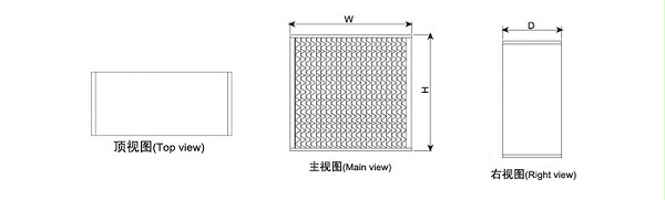 箱式三视图