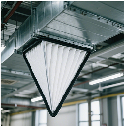 V型塑框设计在工业过滤中的优势