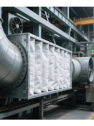 汽车制造车间空气循环净化用中效袋式过滤器