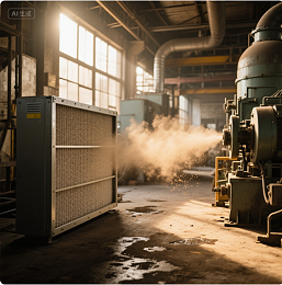 工业厂房中效板式过滤器解决方案：技术参数与应用研究