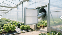 中效板式过滤器在农业温室环境调控中的应用​