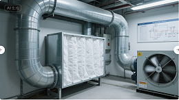 玻纤中效袋式过滤器在商业建筑通风系统中的应用​