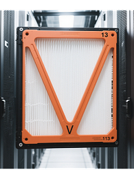 数据中心空气质量管理的利器：V型塑框H13 有隔板高效过滤器的解决方案