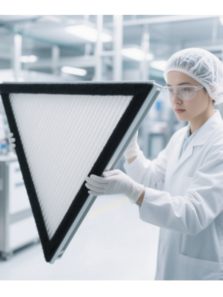 数据中心环境控制中 V 型高效过滤器的重要性​