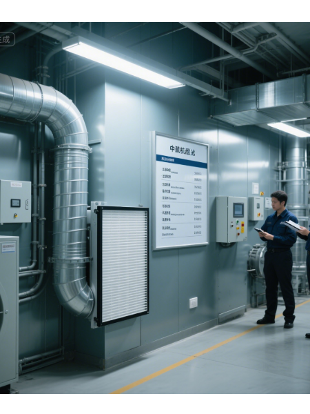 机场航站楼通风系统中中效板式过滤器的技术参数与应用研究