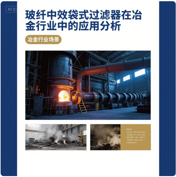 玻纤中效袋式过滤器在冶金行业中的应用分析