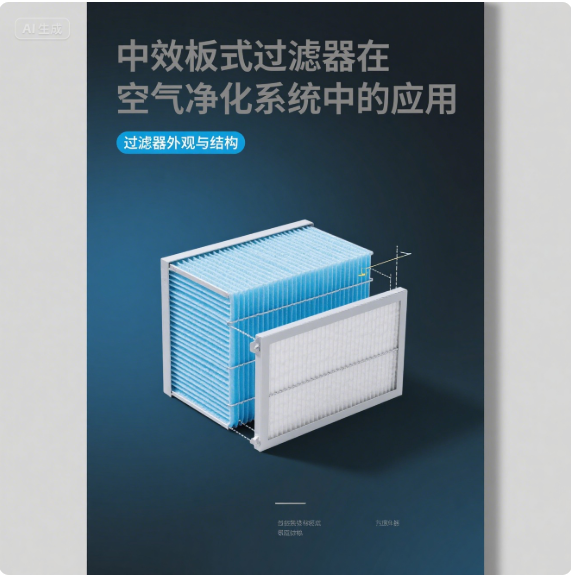 中效板式过滤器在空气净化系统中的应用