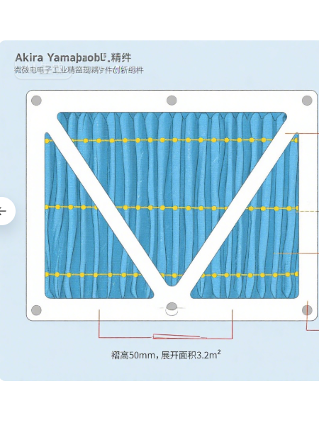 电子制造车间中无隔板高效过滤器的技术特点